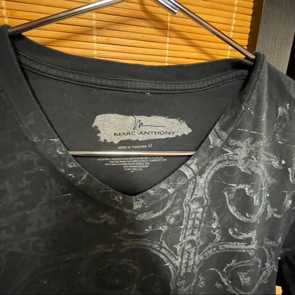 Marc Anthony v neck shirt - Picture 2 of 3